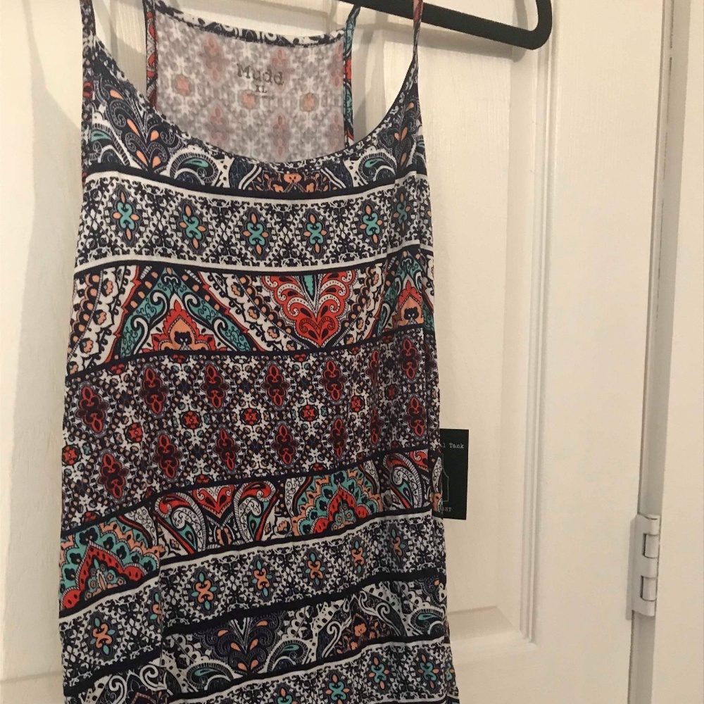 floral tank top